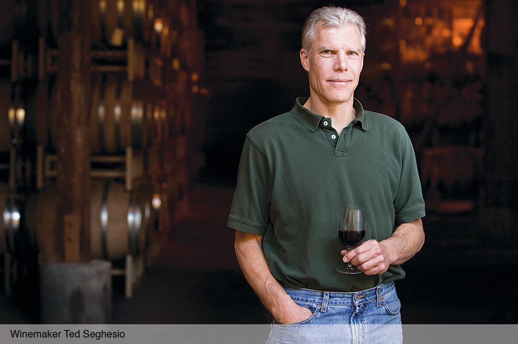Winemaker Ted Seghesio