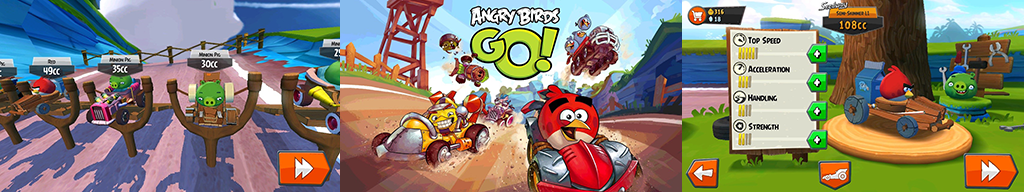 Angry Birds Go! Screenshots